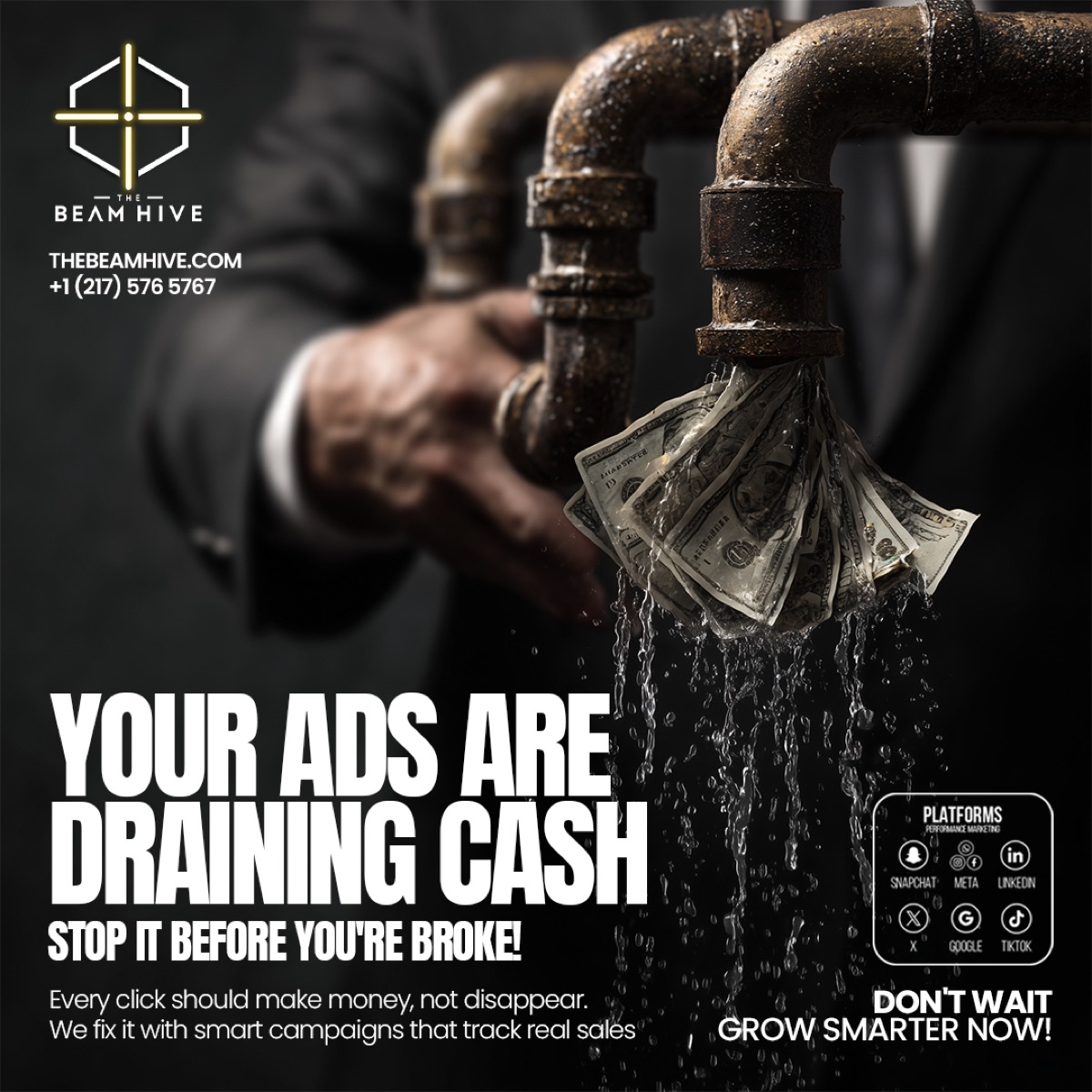 Social media creative — brand campaign post by Hasnain Raza